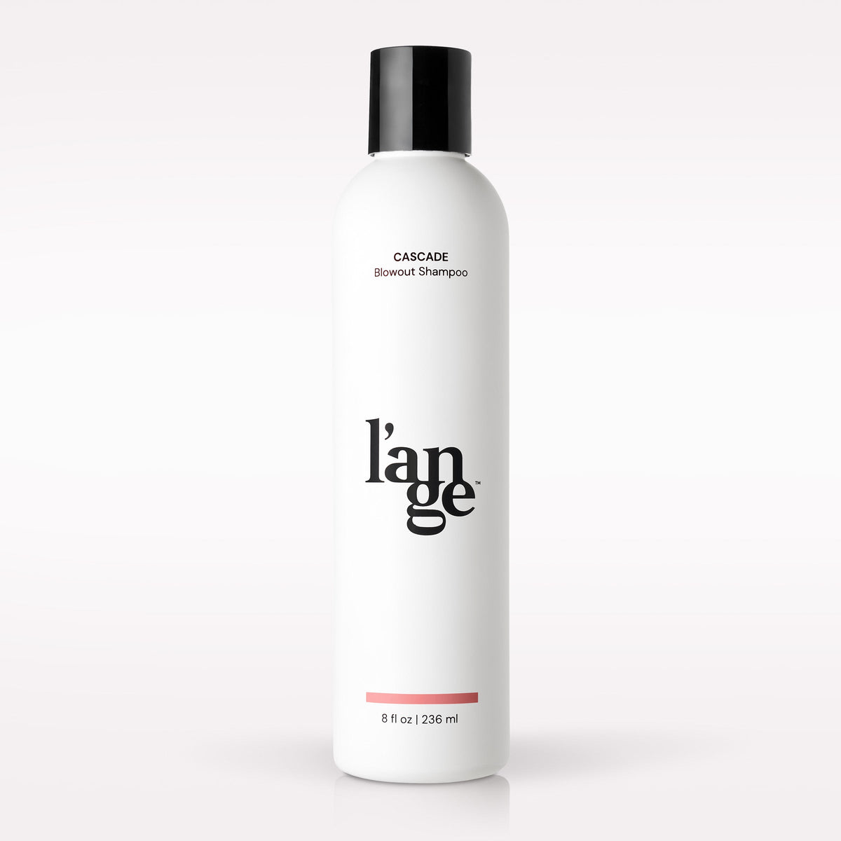 L'ange Cascade Blowout Shampoo on a blank background