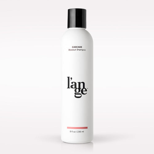 L'ange Cascade Blowout Shampoo on a blank background