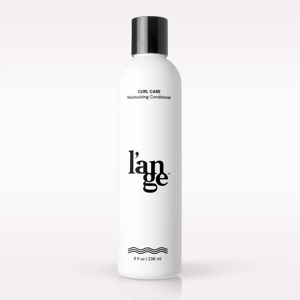 L’ange Curl Care Conditioner on a blank background 