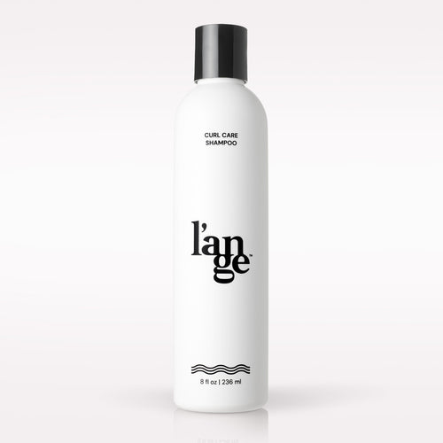 L’ange Curl Care Shampoo on a blank background 