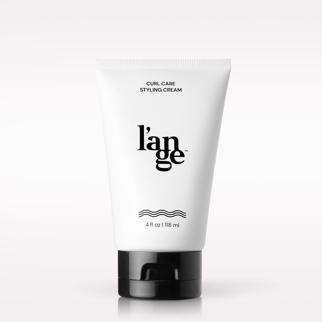 L’ange Curl Care Styling Cream on a blank background 