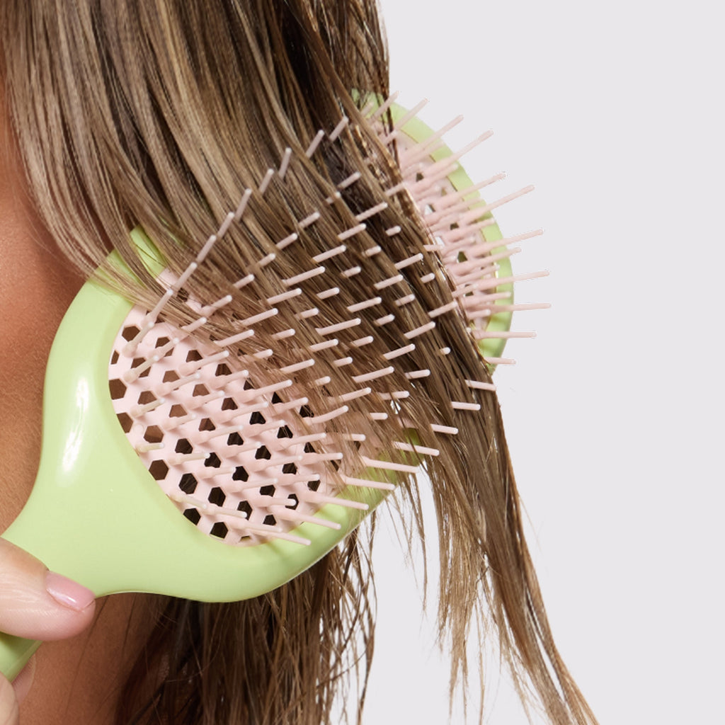 Detangling Vented Brush - Flexible Bristles Your Workday Hair Care Pick