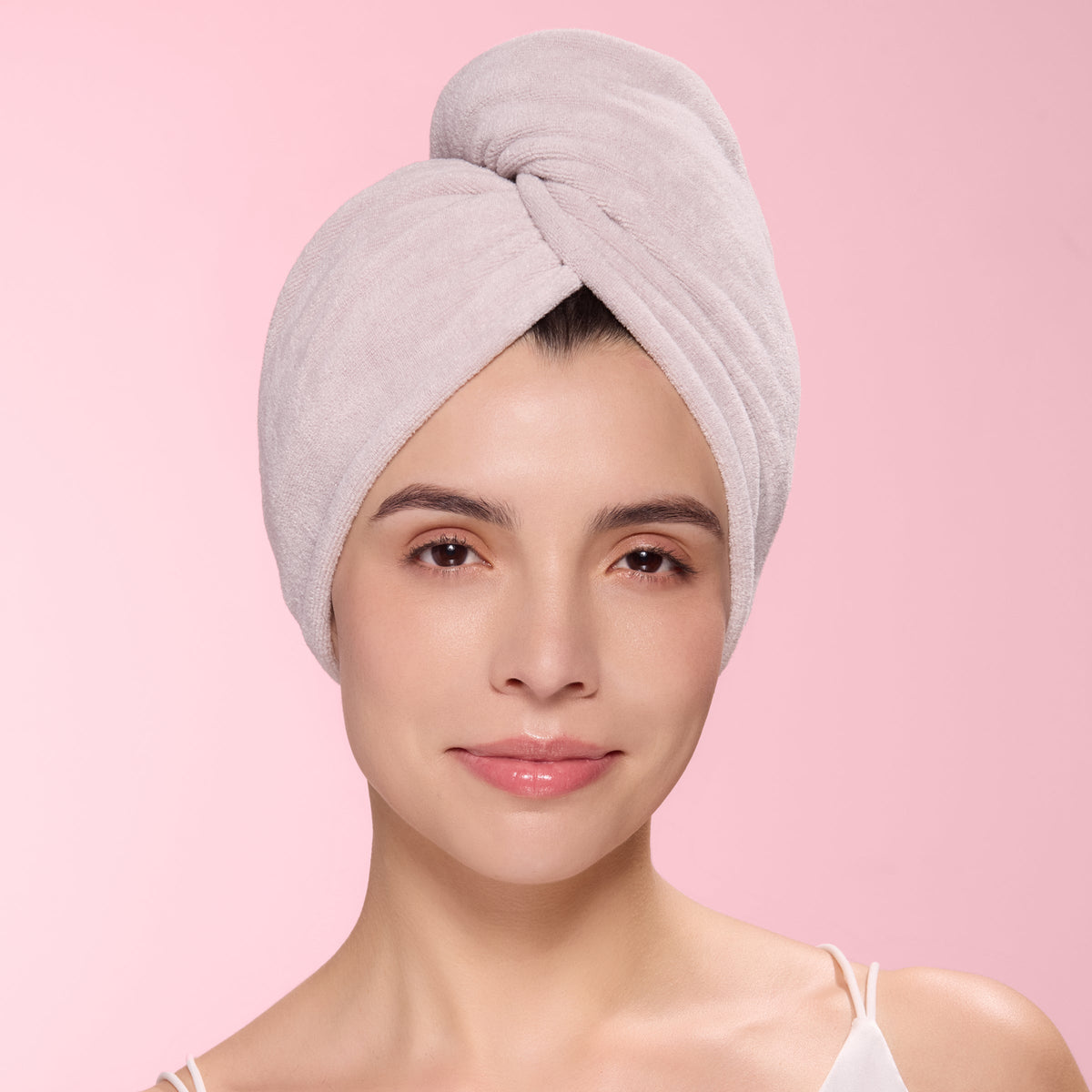 Hair Wrap Towel Medium Lightweight Microfiber 2-Pack Your Workday Hair Styling Essential