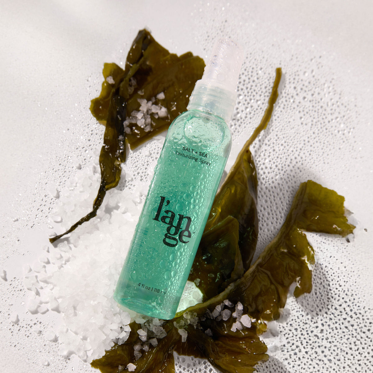 L’ange Salt + Sea texturizing spray with sea salt and seaweed