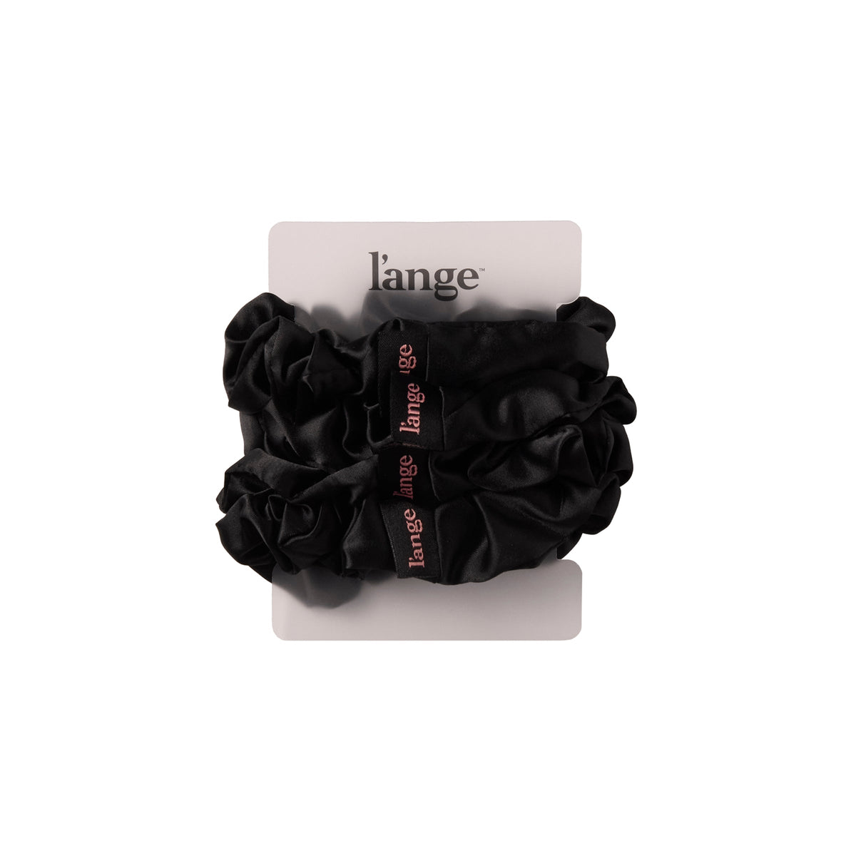 Large Satin Scrunchies 4 Piece Set Daily Hair Care Essential
