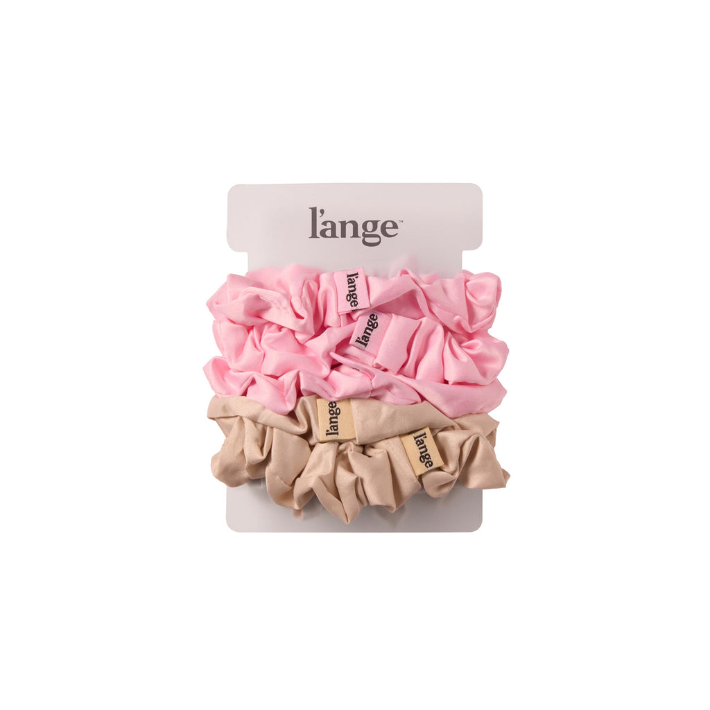 Medium Satin Scrunchies 5 Piece Set Friday Evening Hair Routine Staple