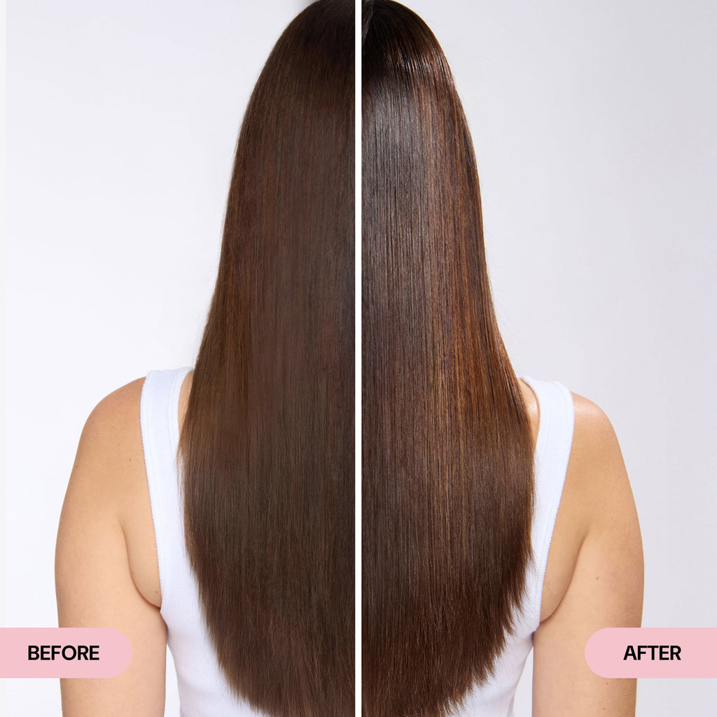 before and after (back of the hair)