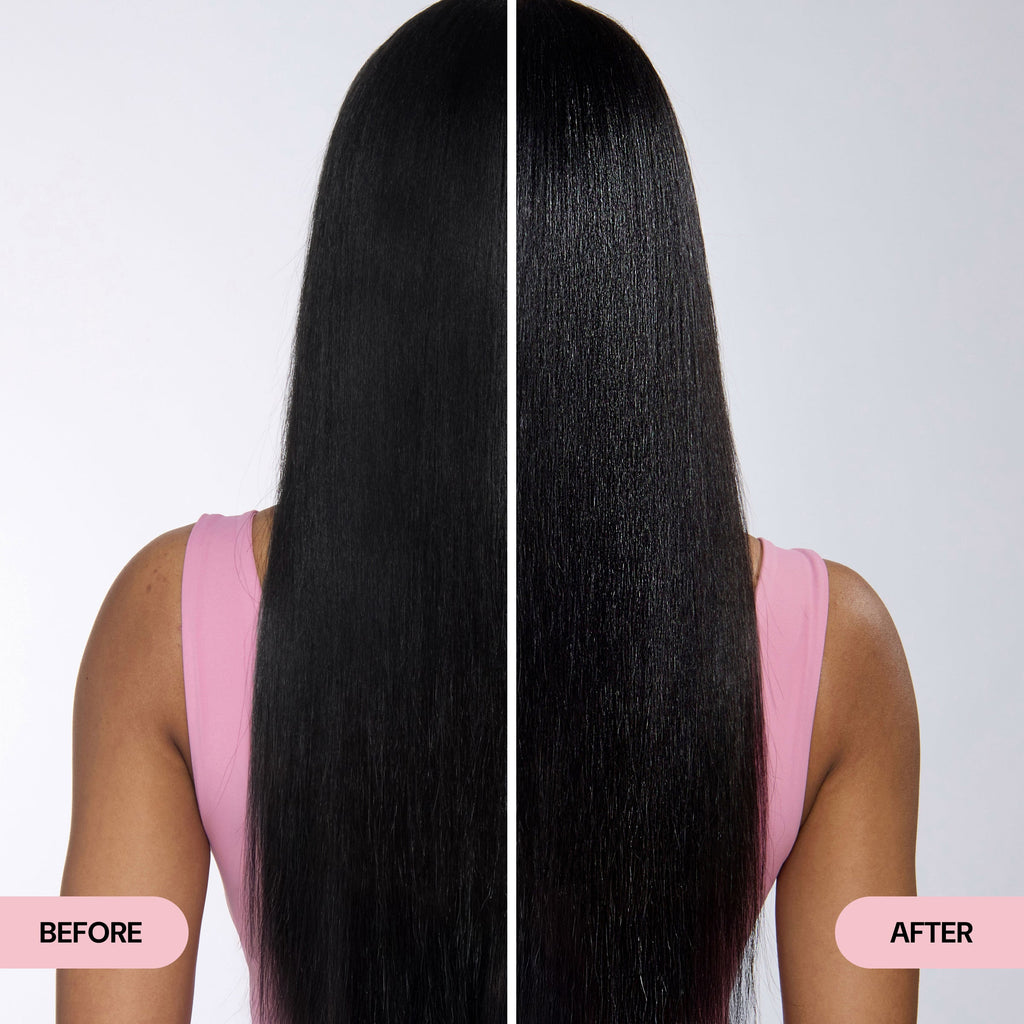 before and after (back of the hair)